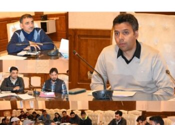 DC reviews status of works under Jal Jeevan Mission at Kulgam