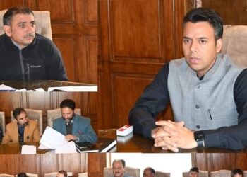 DC Kulgam reviews functioning of Education department