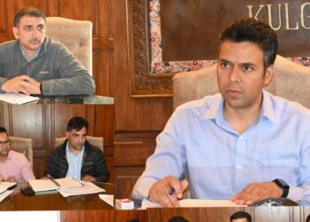 DC reviews progress under PMAY-U in Kulgam