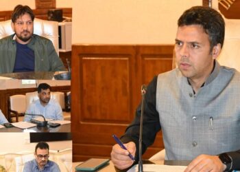DC Kulgam reviews Developmental works of Health sector in district