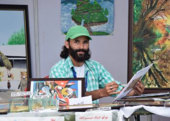 Meet Mudasir Rehman, who highlights social evils through his artwork
