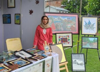 Meet Tabish Khan, a doctor turning waste into art