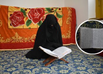 13-year-old girl from Kulgam wins hearts by handwriting Quran in 4 months