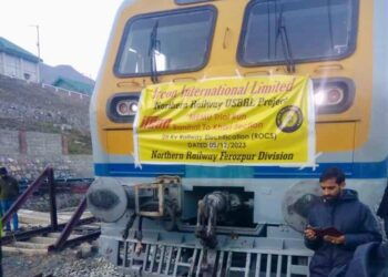 USBRL Project: Trial run of electric train between Banihal-Khari stations conducted successfully