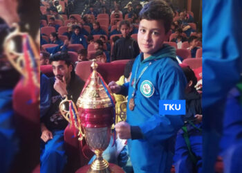 Kulgam teenage boy bags gold medal in national sqay championship