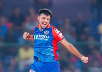 Rasikh Salam Dar reprimanded for breaching IPL Code of Conduct during DC vs GT clash