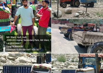 15 vehicles seized for illegal mining in Kulgam