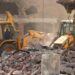Demolition drive held, illegal structures demolished in Kulgam