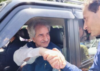 PDP leader Sartaj Madni files nomination paper for Devsar assembly seat