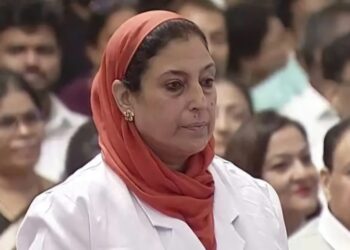 SKIMS nurse wins prestigious Florence Nightingale Award
