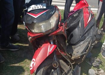 Husband, wife seriously hurt in Mirbazar road accident