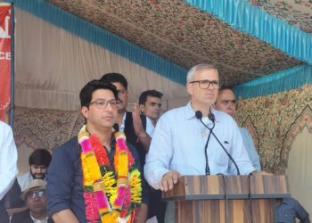 Will provide 1 lakh jobs to youth if elected to power: Omar in Kulgam’s Devsar