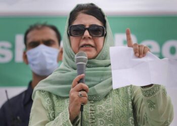 Mehbooba hits at NC’s Farooq Abdullah, says they brought Ikhwan, task force, POTA to state