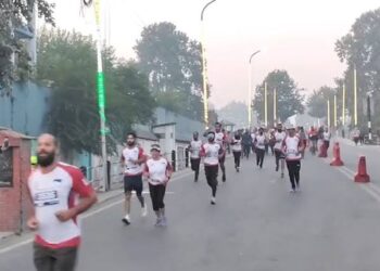 Over 2000 athletes take part Kashmir’s first international marathon