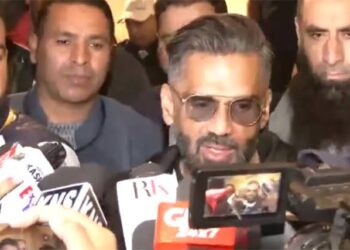 Looking forward to shooting movies”: Suniel Shetty after attending Kashmir’s first-ever International Marathon