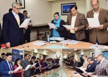Got assurances from highest level in Delhi on change in J&K’s Governance model: CM Omar tells Ministers, Officers at Secretariat
