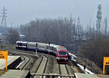 Man killed after hit by moving train at Budgam’s Mazhama