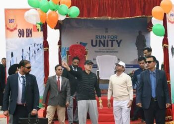 Youth take centre stage as CM Omar flags off ‘Run for Unity’ in Srinagar