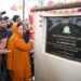 Sakeena Masood lays foundation stone for Academic Block at GDC Kulgam