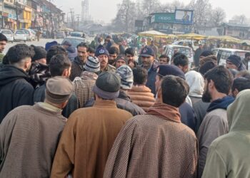 Traffic police Kulgam launches special drive against wrong parking in Qazigund