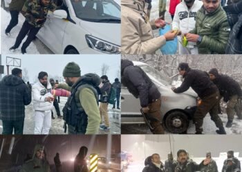 From Pushing Cars to Saving Lives: Police Shine During & After Snowfall