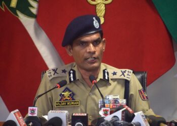 ADGP Vijay Kumar transferred to Delhi