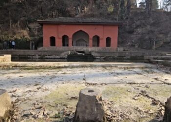 In a first, Achabal Garden dries up amid climate change