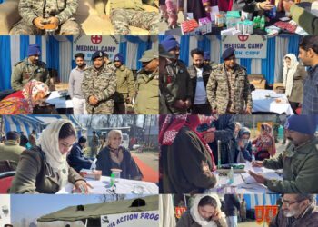 CRPF 46BN organises free medical for underprivileged people at Akhran