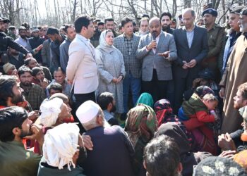Dy CM, Health Minister, and CM’ Advisor visits Kulgam village, meet bereaved nomadic families, assures full govt support