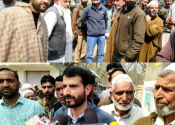 NC Leader Imran Shah Visits Various Areas of Anantnag Central segment