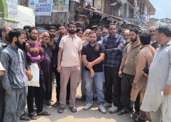 Residents of DK Marg Applaud National Conference for Developmental Works; Extend Gratitude to Cabinet Minister Sakina Masood
