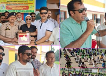 13th District Level Tennis Ball Cricket Championship Begins with Zeal in Kulgam