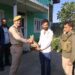Kulgam Police visits families of Police martyrs at Nihama; distributes gift items, sweets to NoKs
