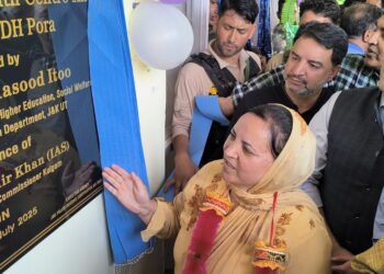 Cabinet Minister Sakeena Itoo Inaugurates NTPHC and Sheep Extension Centre in Kulgam