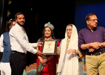 Ehsaan Yousf honoured with Uttam Bharat Puraskar 2025 for excellence in journalism