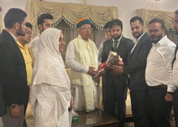 Jammu and Kashmir High Court Bar Association Meets Union Law Minister in Srinagar