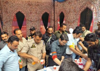 Youm-e-Ashura observed with reverence and religious fervour at Sahoo Sachan in Kulgam