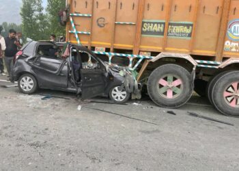 3 Kulgam residents killed, 2 critically injured in Awantipora road accident