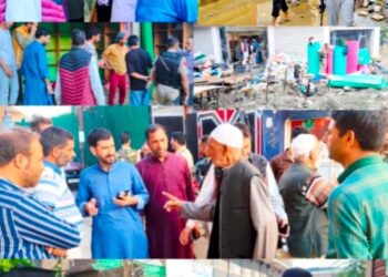 NC Leader Imran Shah Demands Urgent Assessment, Relief for Flood-Hit Shopkeepers in Anantnag; Calls for Probe into PDP-Era Drainage Failure