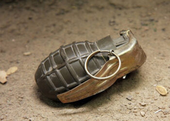 Old hand Grenade Found in Garbage Dump at Srinagar