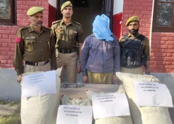 Large Quantities of Narcotics seized in Kulgam, One drug peddler arrested under NDPS Act: Police
