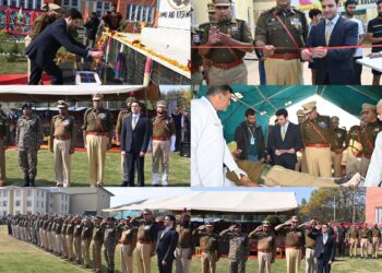 Kulgam Police Pays Solemn Tribute to 101 Fallen Heroes on Police Commemoration Day at DPL
