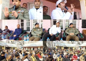 Hundreds Join mega anti-drug campaign organised by Social activist Zulfkar Razatullah in Kulgam’s Banghall aiming to sensitise youth