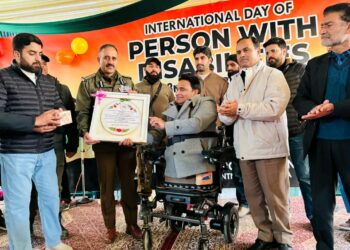 Disabled Citizens Are Equal Stakeholders, Treat Them Like It: DIG South Kashmir