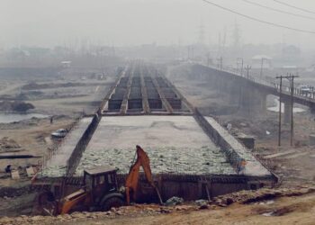 Work to be completed by March 2026 on Brazloo Bridge NH-444 in Kulgam