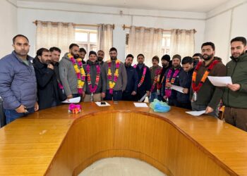 Yasir Mushtaq and Altaf Hussain elected as Tehsil Presidents in Pahloo and Devsar
