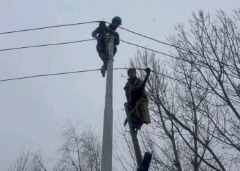 Over 45% electricity restored after gusty winds damage transmission lines, electric poles in Qazigund: AEE KPDCL