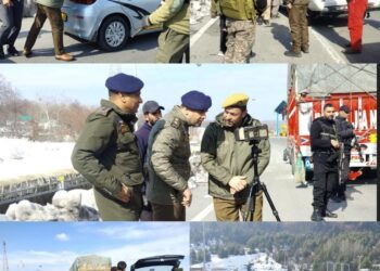 Security Tightened Along Jammu–Srinagar NH-44 Ahead of Home Minister’s J&K Visit