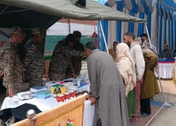 CRPF’s 46Bn Organises Third Free Medical Camp at Mirbazar, Kulgam
