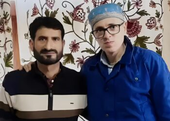 NC District Vice President Anantnag Imran Shah Greets People on Shab-e-Qadr